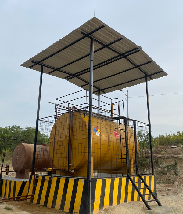 Construcci+on de almacenamiento industrial