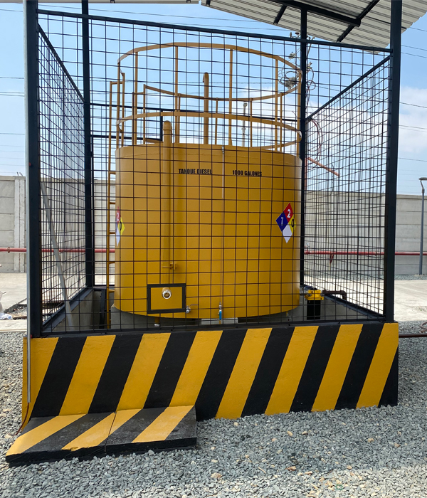 Construcci+on de almacenamiento industrial